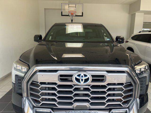 2024 Toyota Tundra Hybrid Platinum Black at Gullo Toyota