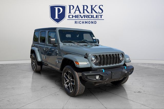 Anvil Clear Coat 2024 Jeep Wrangler 4xe SUV / Crossover Four-Wheel Drive 8-Speed Automatic