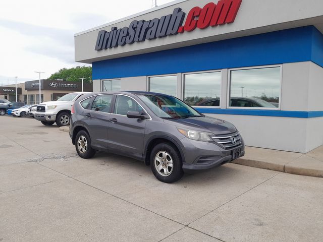 Used 2013 Honda CR-V LX with VIN 2HKRM4H3XDH611261 for sale in Triadelphia, WV