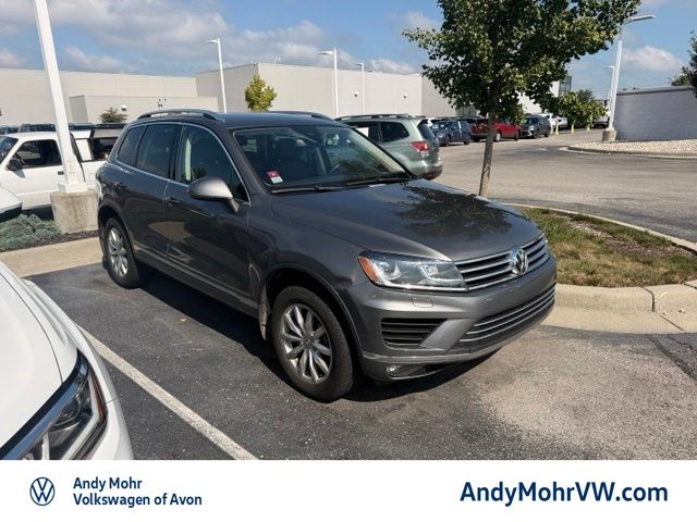 Gray 2016 Volkswagen Touareg SUV / Crossover 8-Speed Automatic