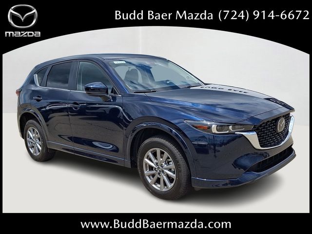 Deep Crystal Blue Mica 2025 Mazda CX-5 SUV / Crossover All-Wheel Drive 6-Speed Automatic