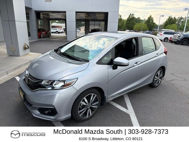 Silver 2018 Honda Fit Hatchback Front-Wheel Drive Continuously Variable Transmission