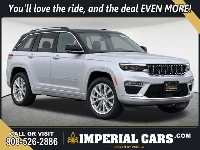 Silver Zynith 2023 Jeep Grand Cherokee SUV / Crossover Four-Wheel Drive 8-Speed Automatic
