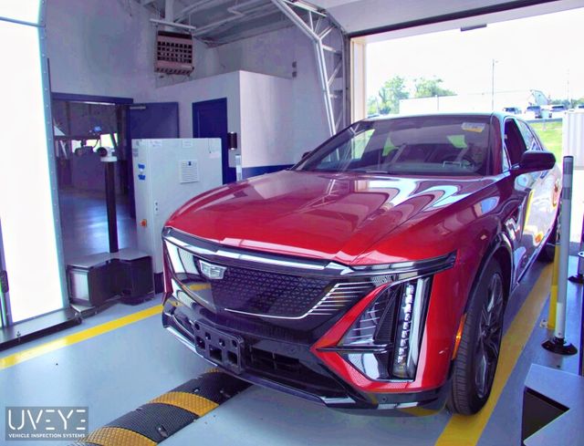 Radiant Red Tintcoat 2024 Cadillac LYRIQ SUV / Crossover All-Wheel Drive 1-Speed Automatic