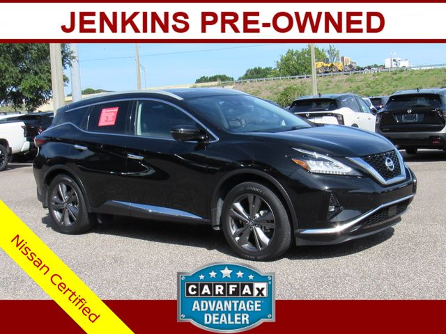 Gray (Magnetic Black Pearl) 2021 Nissan Murano SUV / Crossover Front-Wheel Drive Continuously Variable Transmission