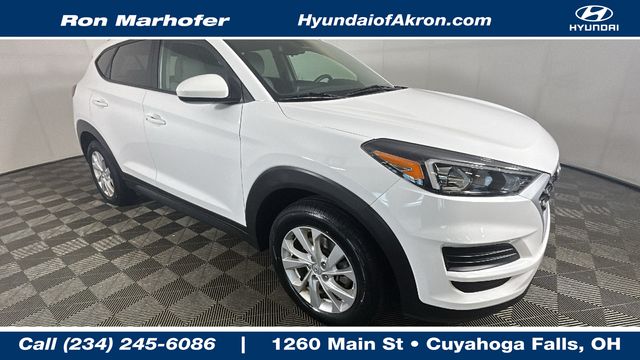 Winter White 2020 Hyundai Tucson SUV / Crossover All-Wheel Drive Automatic