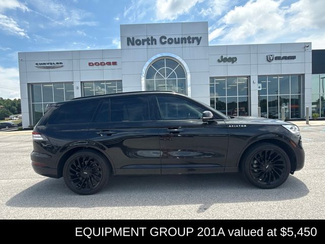 Black Metallic 2024 Lincoln Aviator SUV / Crossover All-Wheel Drive Automatic