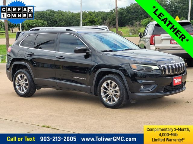 Diamond Black Crystal Pearlcoat 2019 Jeep Cherokee SUV / Crossover Front-Wheel Drive 9-Speed Automatic