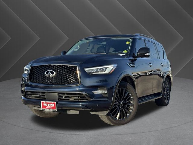 2022 INFINITI QX80 Premium Select Blue at Bayway Chrysler Dodge Jeep Ram