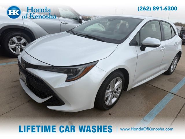 Super White 2021 Toyota Corolla Hatchback SE FWD Hatchback Front-Wheel Drive Continuously Variable Transmission