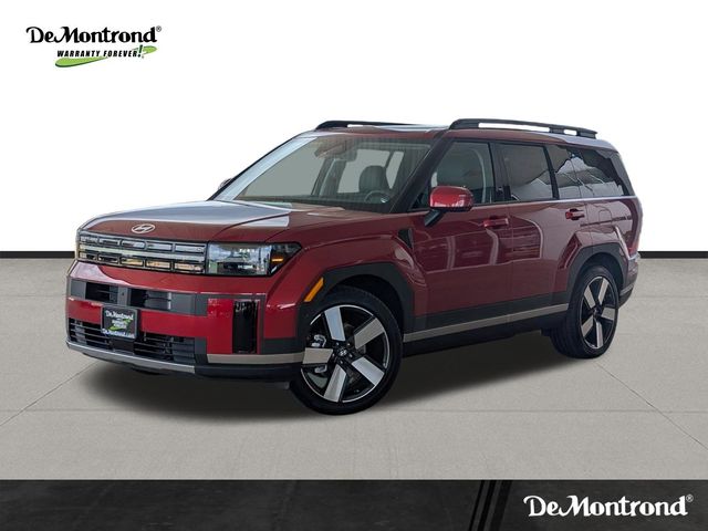 2026 Hyundai Santa Fe Hybrid Limited Red at DeMontrond Gulf Freeway