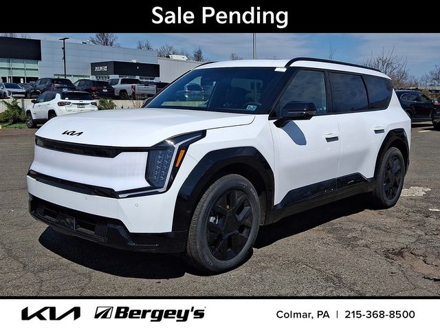 Glacial White Pearl 2026 Kia EV9 SUV / Crossover All-Wheel Drive 1-Speed Automatic