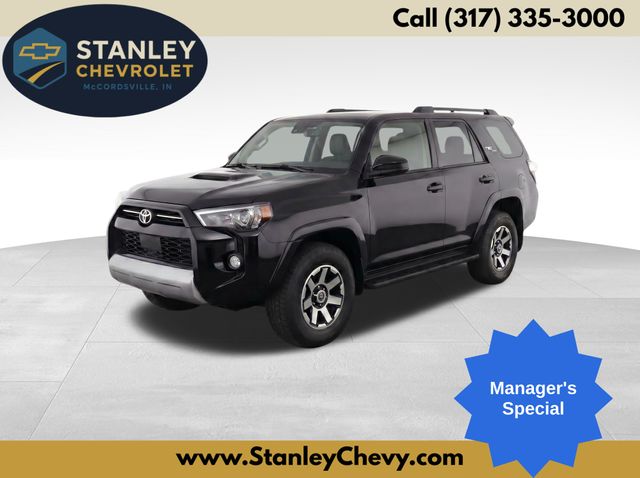 Midnight Black Metallic 2020 Toyota 4Runner SUV / Crossover Four-Wheel Drive 5-Speed Automatic Overdrive