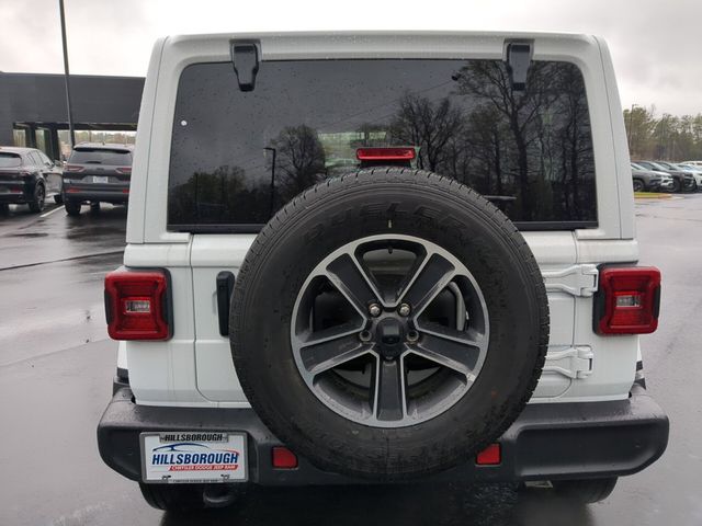 Used 2023 White Jeep Sahara image 7