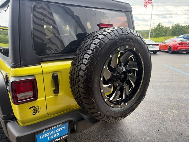 2023 Jeep Wrangler Sport S Yellow at Luther Ford
