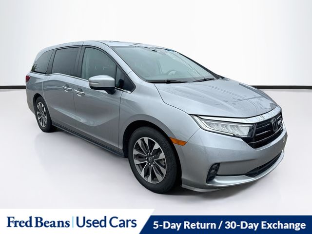 Silver 2023 Honda Odyssey Minivan Front-Wheel Drive Automatic