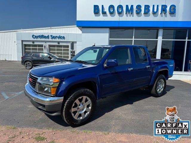 Navy Blue 2012 GMC Canyon Pickup Truck Four-Wheel Drive 4-Speed Automatic Overdrive