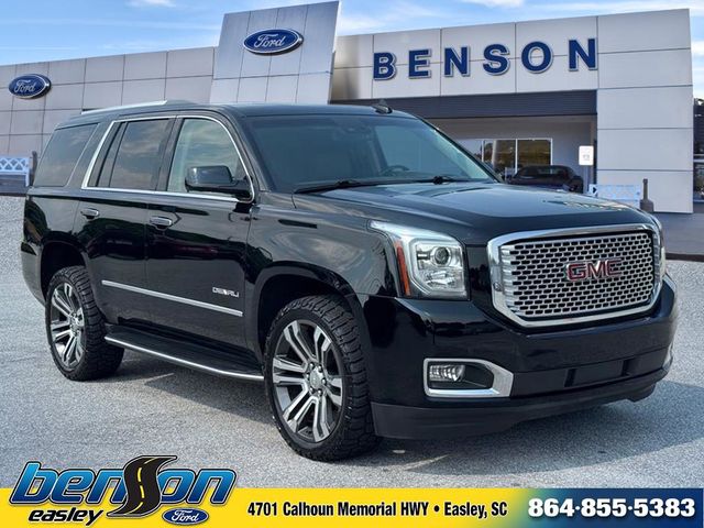Onyx Black 2017 GMC Yukon SUV / Crossover Four-Wheel Drive 8-Speed Automatic Overdrive