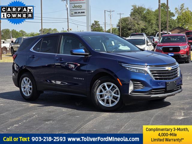 Blue Glow Metallic 2022 Chevrolet Equinox SUV / Crossover Front-Wheel Drive 6-Speed Automatic Overdrive