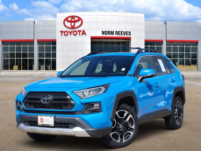 Blue Flame 2021 Toyota RAV4 Adventure AWD SUV / Crossover All-Wheel Drive 8-Speed Automatic
