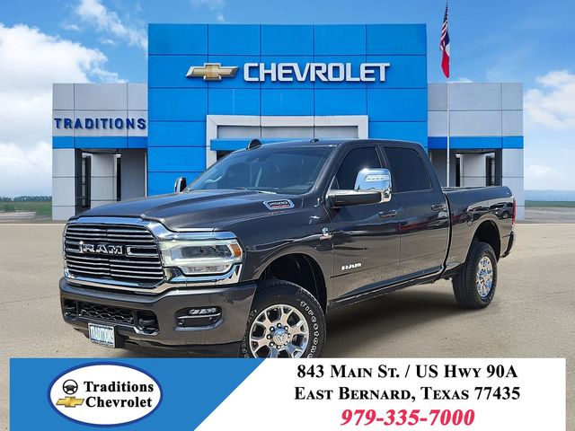 Gray (Granite Crystal Metallic Clearcoat) 2024 RAM 2500 Pickup Truck Four-Wheel Drive 6-Speed Automatic