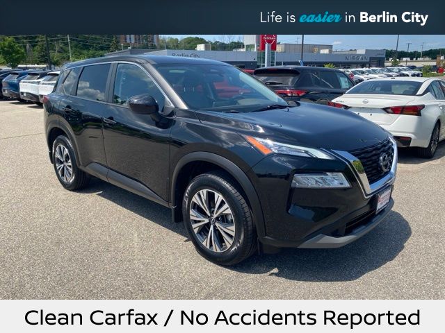 Super Black 2023 Nissan Rogue SUV / Crossover All-Wheel Drive Continuously Variable Transmission