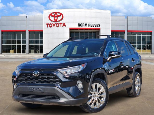 Midnight Black Metallic 2021 Toyota RAV4 XLE Premium FWD SUV / Crossover Front-Wheel Drive 8-Speed Automatic