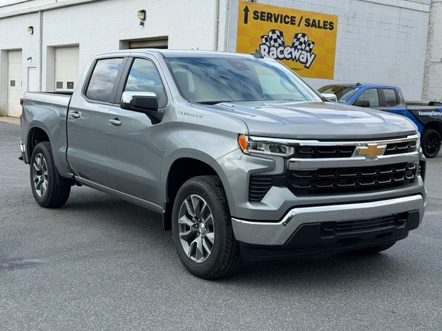 Sterling Gray Metallic 2026 Chevrolet Silverado 1500 Pickup Truck Four-Wheel Drive 8-Speed Automatic