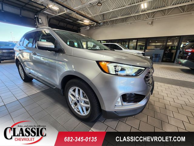 Silver Metallic 2021 Ford Edge SUV / Crossover Front-Wheel Drive 8-Speed Automatic