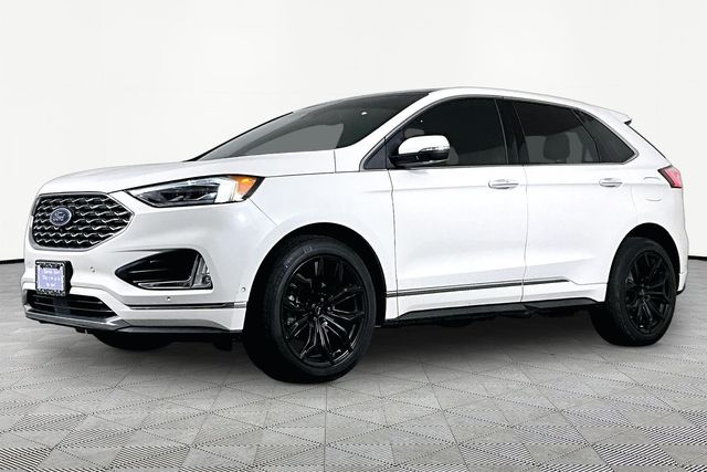 White Metallic 2020 Ford Edge SUV / Crossover Front-Wheel Drive 8-Speed Automatic