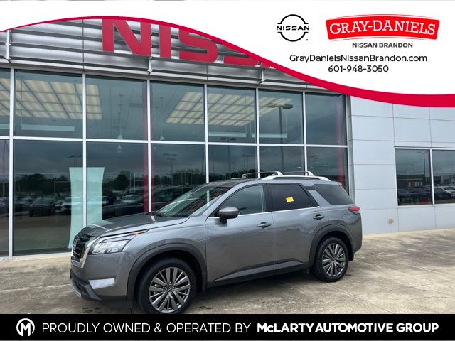Gray (Gun Metallic) 2025 Nissan Pathfinder SUV / Crossover Front-Wheel Drive 9-Speed Automatic