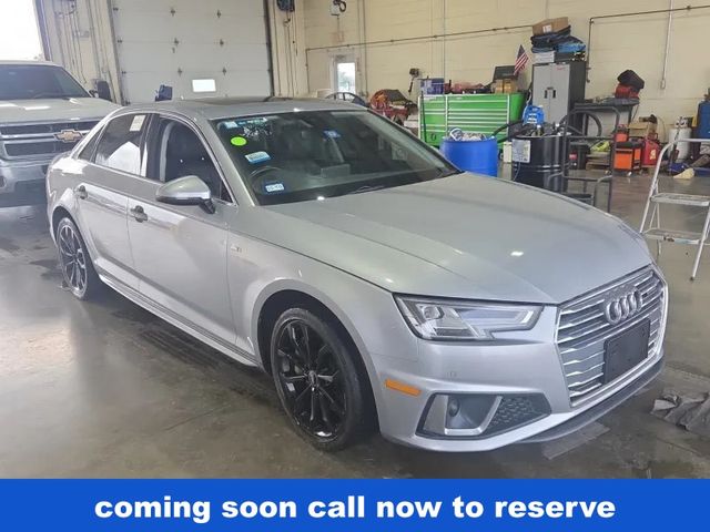 Silver Metallic 2019 Audi A4 quattro Premium Plus 45 TFSI Sedan All-Wheel Drive 7-Speed Automatic
