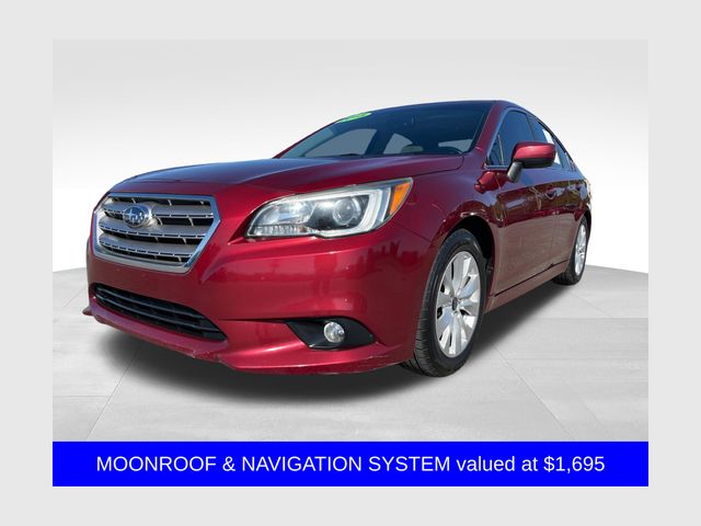 Venetian Red Pearl 2015 Subaru Legacy 2.5i Premium AWD Sedan All-Wheel Drive Continuously Variable Transmission