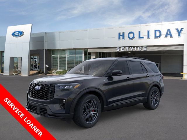 Agate Black Metallic 2026 Ford Explorer ST-Line RWD SUV / Crossover Rear-Wheel Drive Automatic