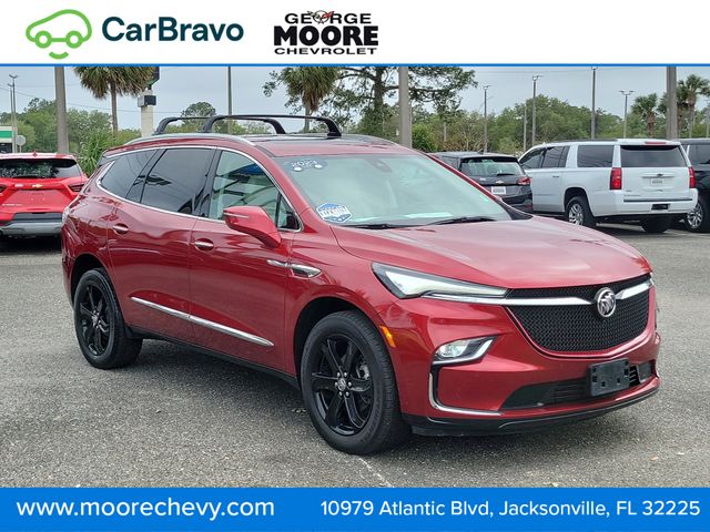 Cherry Red Tintcoat 2023 Buick Enclave Essence AWD SUV / Crossover Four-Wheel Drive 9-Speed Automatic