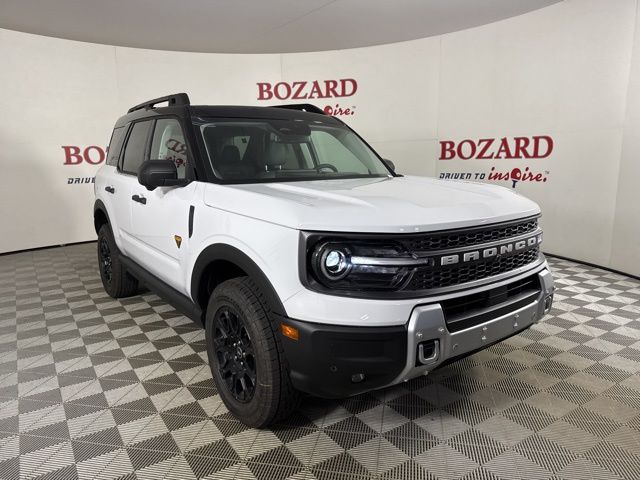 2025 Oxford White Ford Bronco Sport Badlands 4X4 SUV