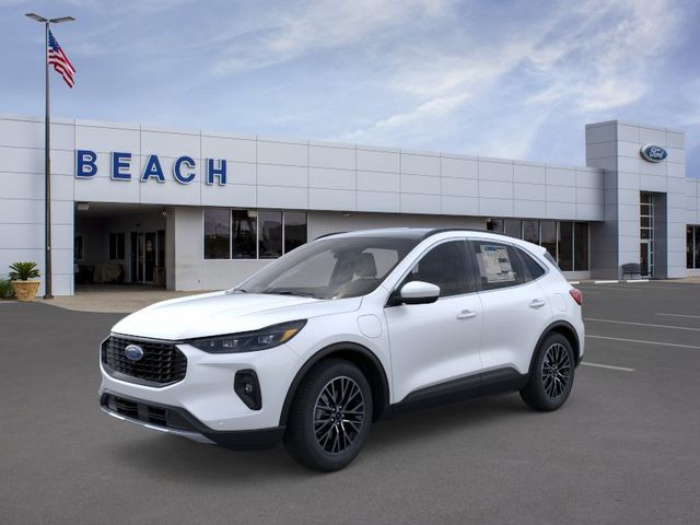2025 White Metallic Ford Escape Plug-In Hybrid Base FWD SUV