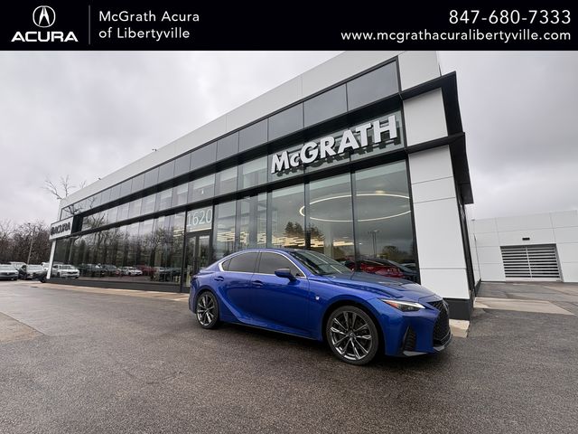 Ultrasonic Blue Mica 2.0 2023 Lexus IS 350 F Sport AWD Sedan All-Wheel Drive 6-Speed Automatic