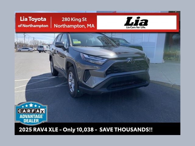 Magnetic Gray Metallic 2025 Toyota RAV4 XLE AWD SUV / Crossover All-Wheel Drive 8-Speed Automatic