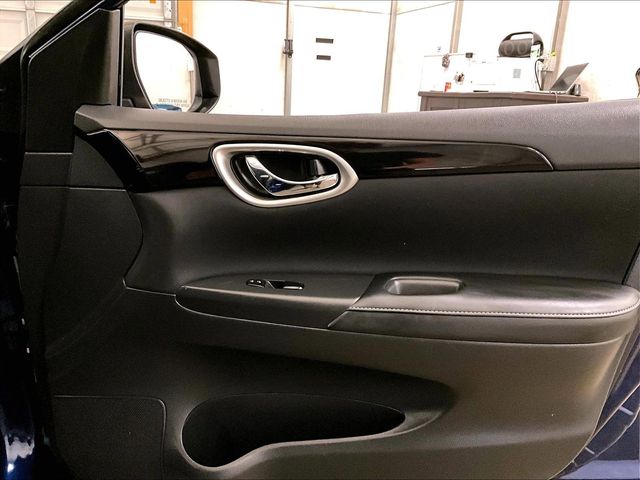 2019 Nissan Sentra SV Blue at Subaru and VW of Moon Township