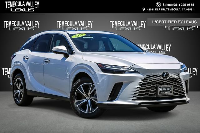Eminent White Pearl 2025 Lexus RX Hybrid 350h Premium AWD SUV / Crossover All-Wheel Drive Continuously Variable Transmission