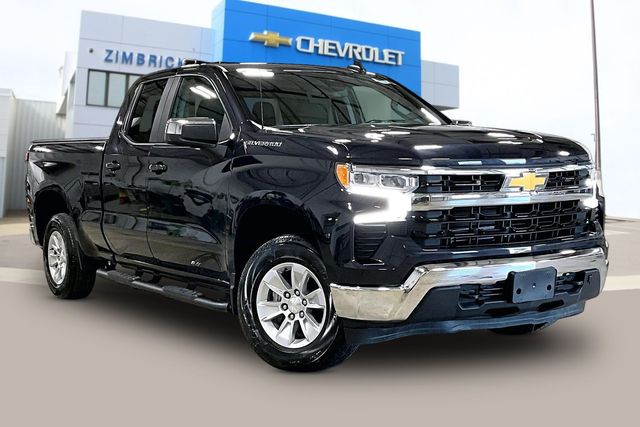 Dark Ash Metallic 2023 Chevrolet Silverado 1500 Pickup Truck Four-Wheel Drive 8-Speed Automatic