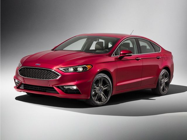 Ruby Red Metallic 2018 Ford Fusion Sedan Front-Wheel Drive 6-Speed Automatic
