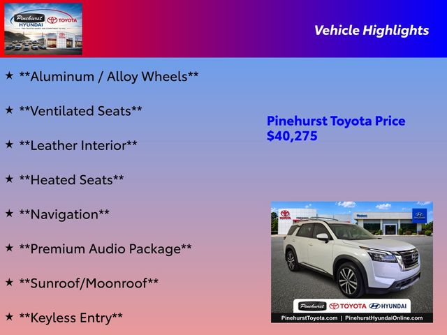 Used 2025 Nissan Pathfinder SUV