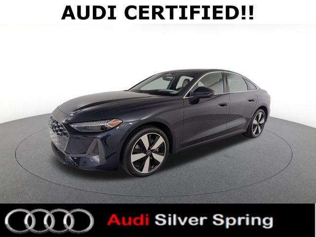 Firmament Blue Metallic 2025 Audi A5 quattro Premium Plus Sedan Sedan All-Wheel Drive 7-Speed Automatic