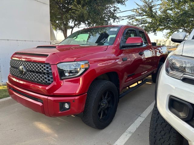 Barcelona Red Metallic 2019 Toyota Tundra Pickup Truck Four-Wheel Drive 6-Speed Automatic