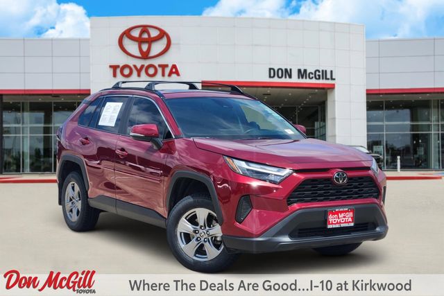2024 Toyota RAV4 XLE Red at Toyota of Victoria