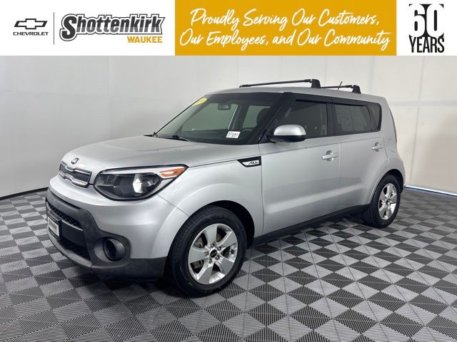 Bright Silver 2019 Kia Soul Wagon Front-Wheel Drive 6-Speed Automatic