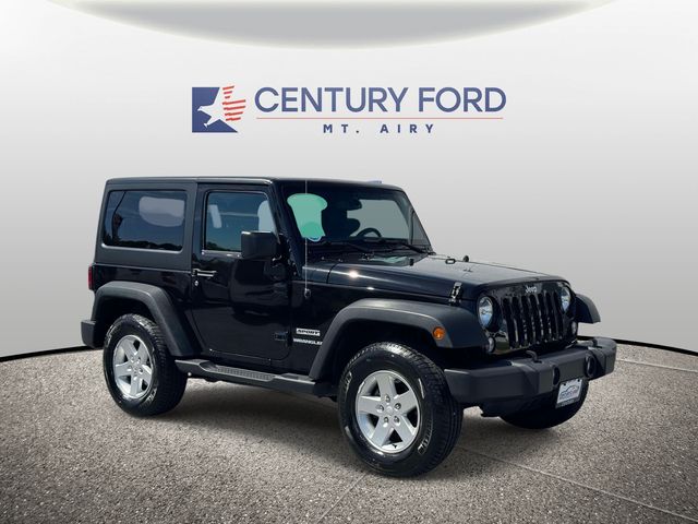 Black Clearcoat 2016 Jeep Wrangler SUV / Crossover Four-Wheel Drive 5-Speed Automatic