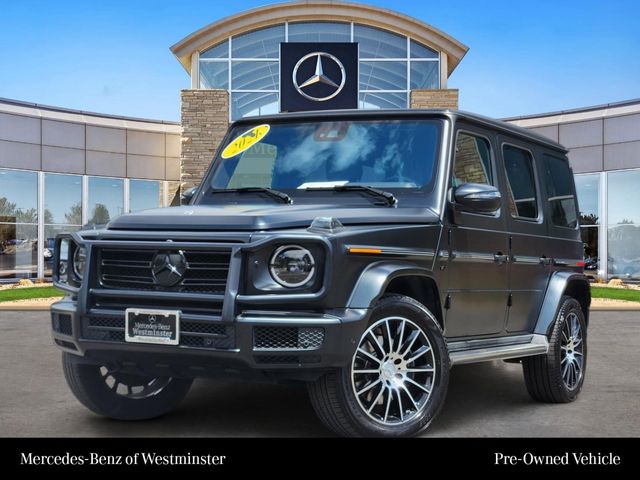 Black 2021 Mercedes-Benz G-Class G 550 4MATIC SUV / Crossover All-Wheel Drive 9-Speed Automatic